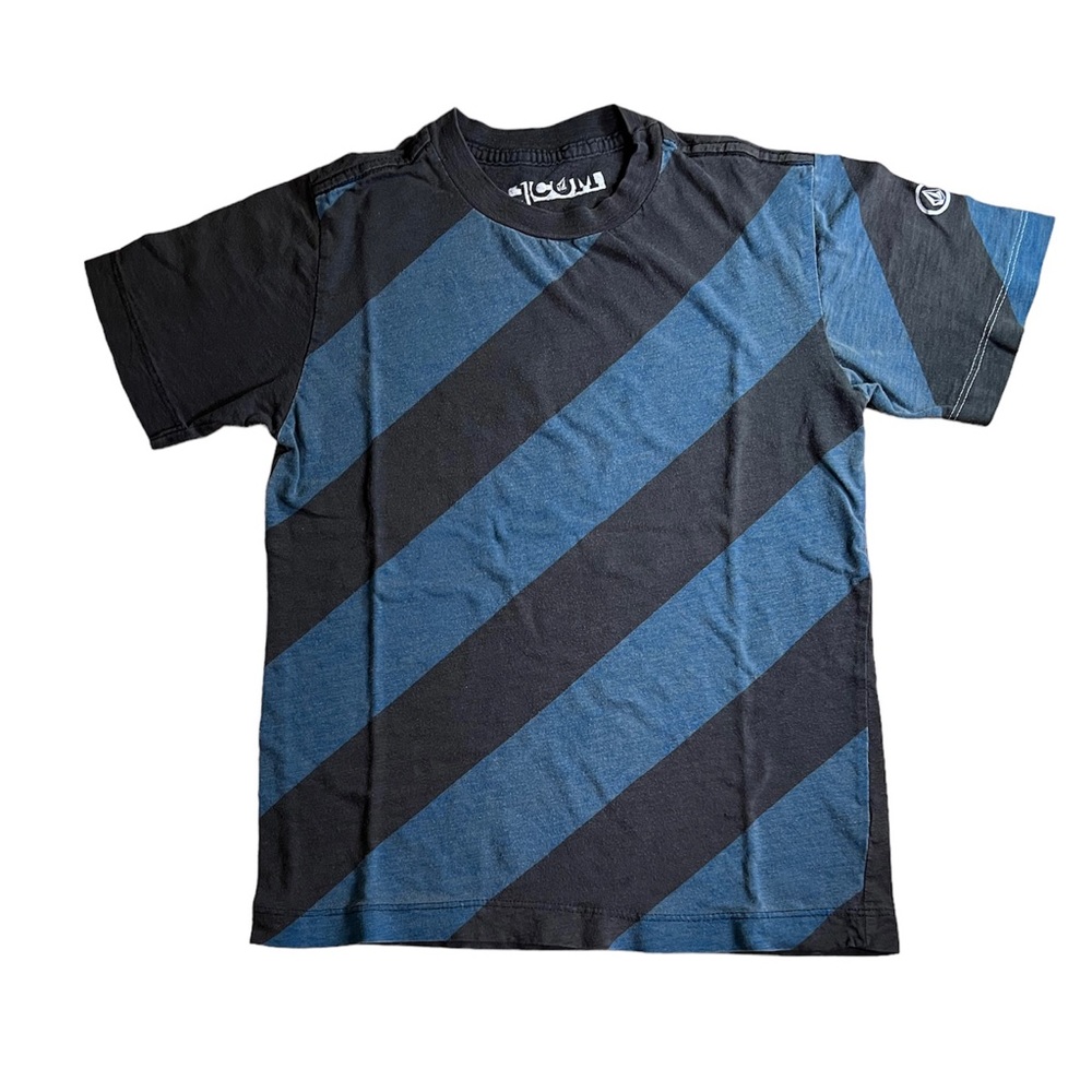 Volcom Striped T-shirt size Small Made in USA